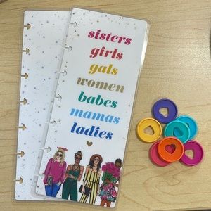 Skinny Mini Happy Planner Covers & Rings